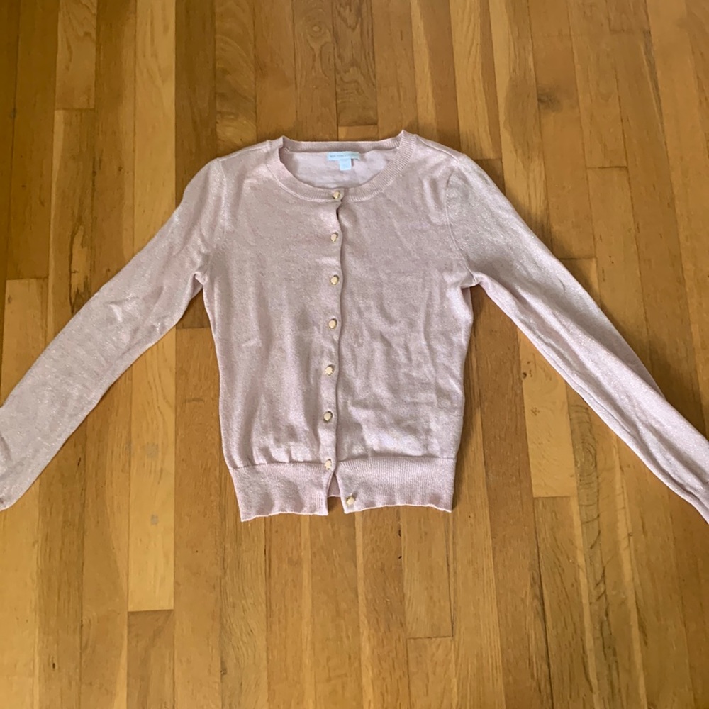 New York and Company Sparkly pink sweater